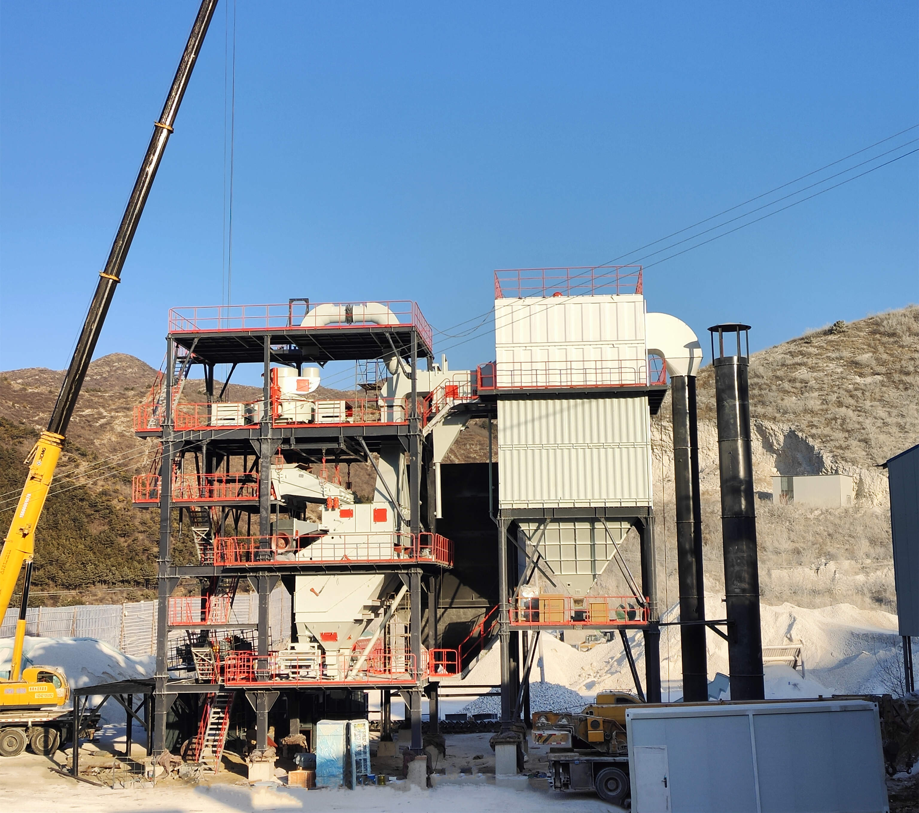 機制砂品相不好?高品質機制砂生產(chǎn)選制砂樓