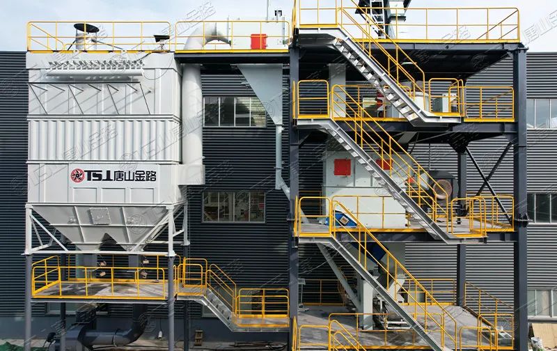 浙江干法制砂樓項目安裝飛快，馬上完工！